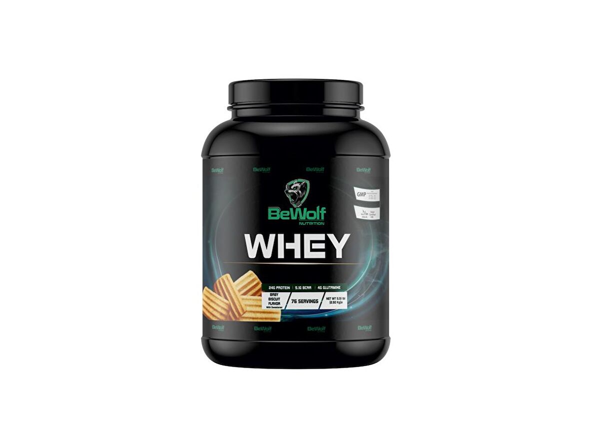 Whey 2.5KG Baby Biscuit aromalı 76 Servis