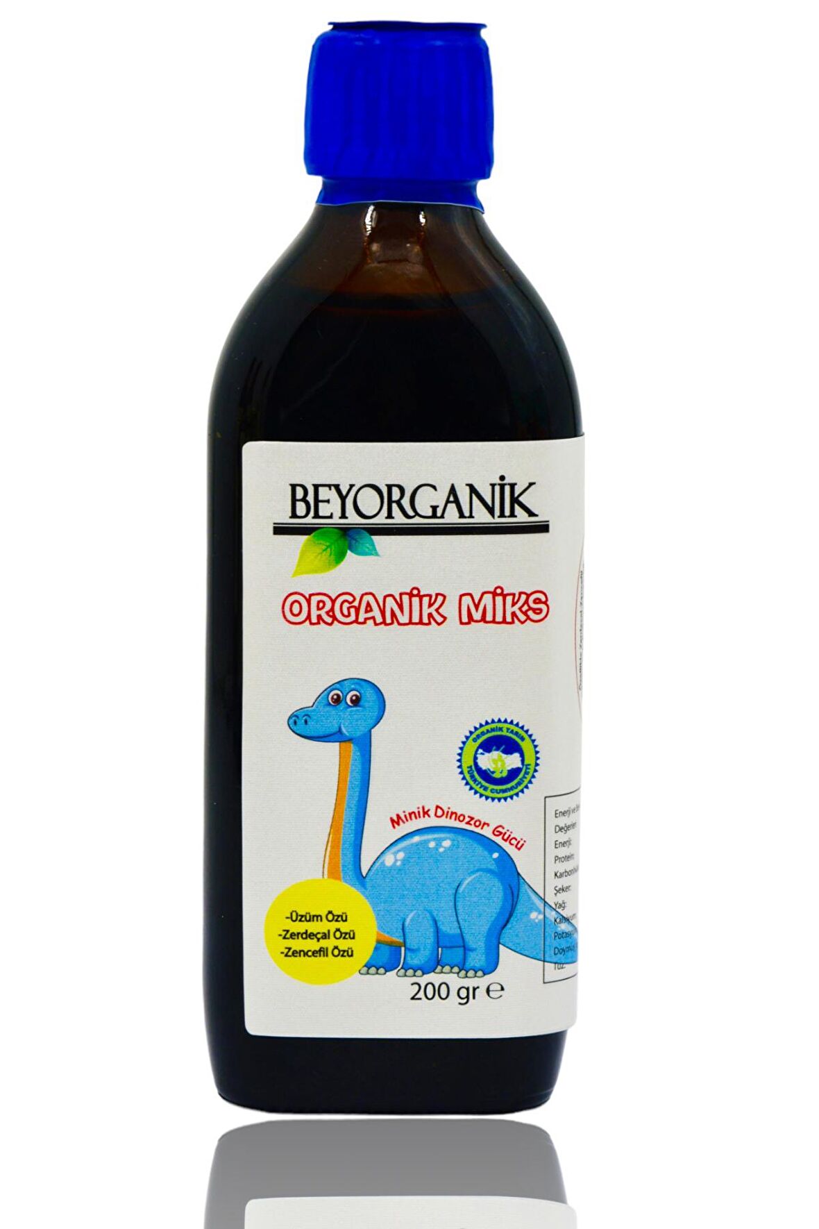 Organik  Miks Minik Dinozor Gücü +1 Yaş  200 ml