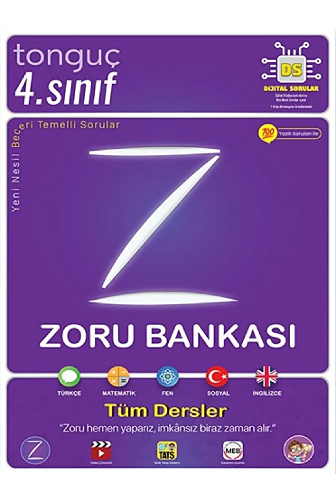 Tonguç 4.sınıf Tümdersler Zoru Bankası