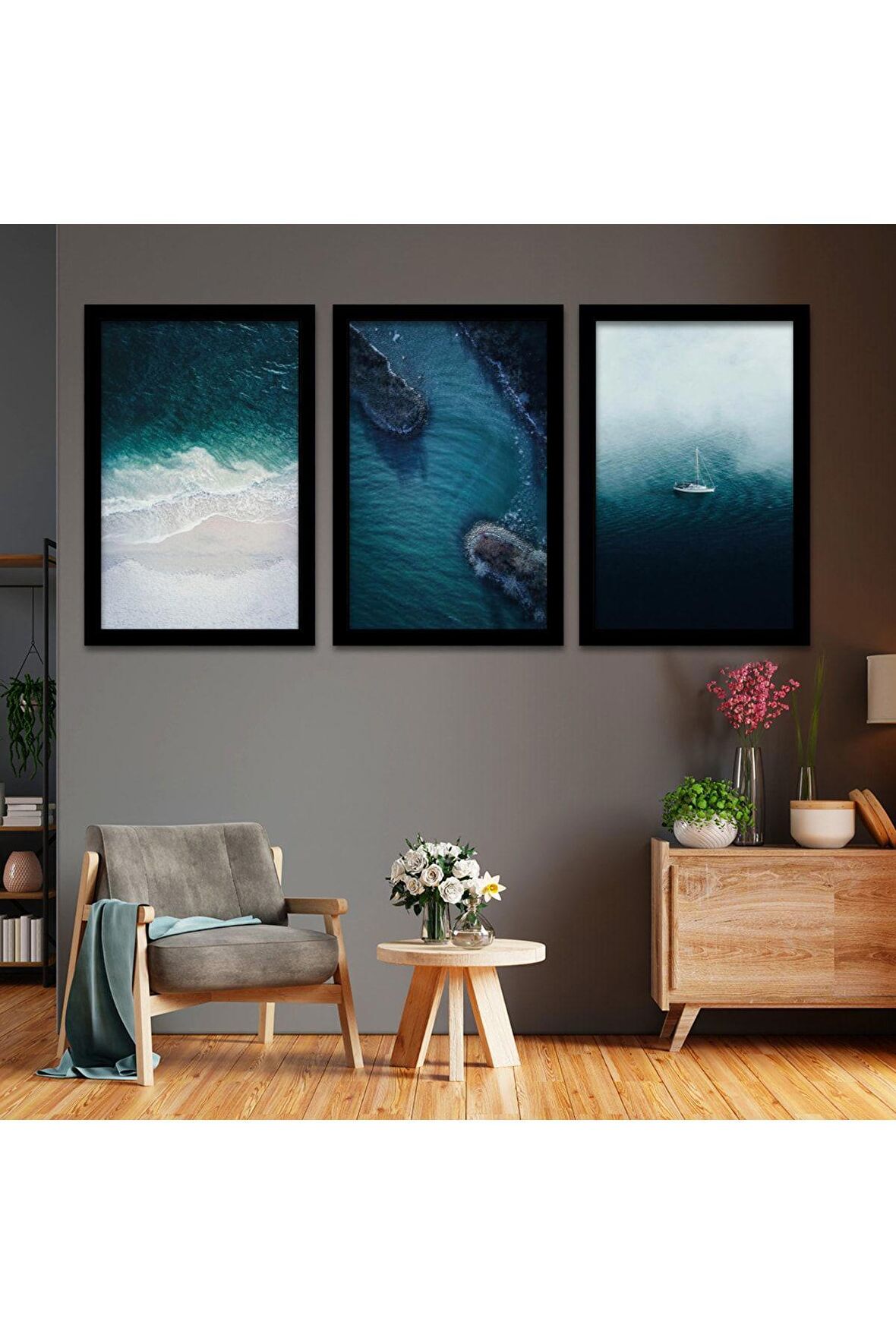 120x80 Cm Köprü Kanvas Tablo