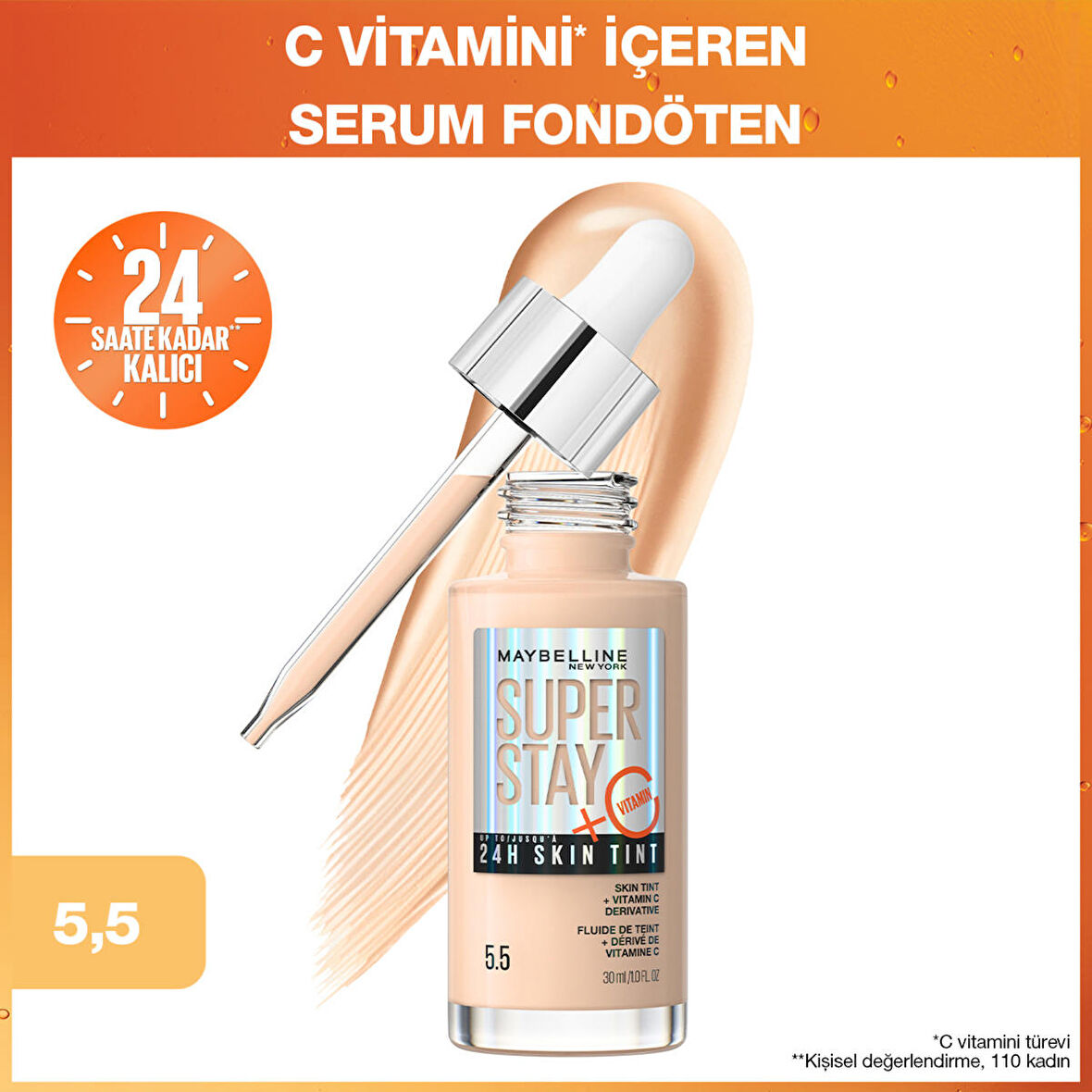 Super Stay Skin Tint Fondöten - 05.5