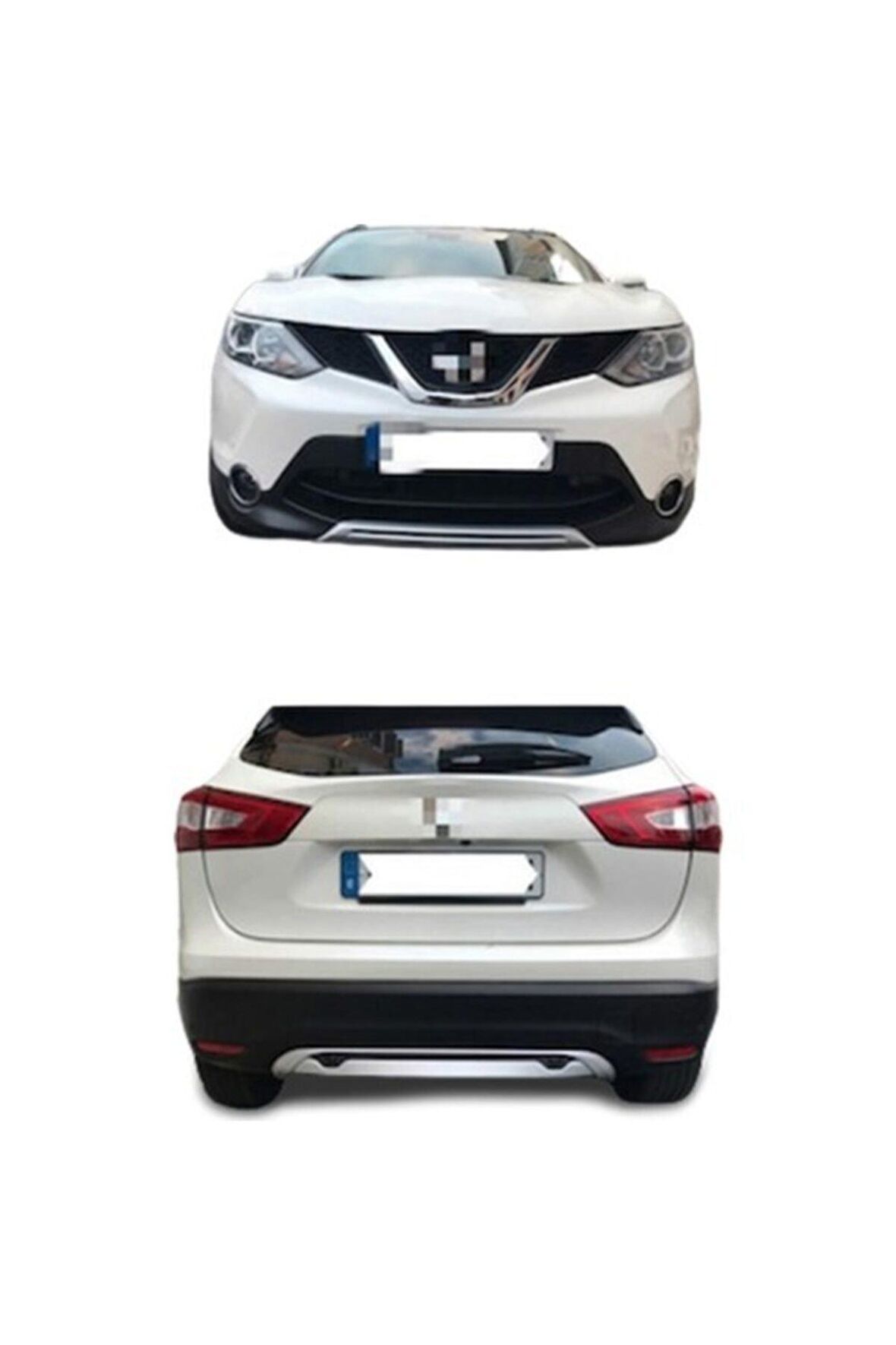 Nissan Qashqai Ön Arka Tampon Koruma Difüzör ( 2014-2015-2016-2017 )