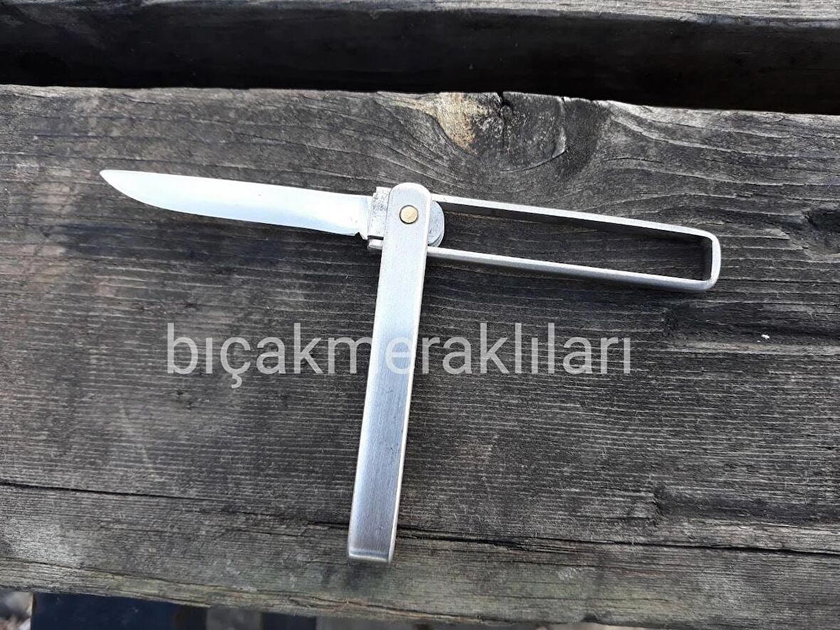 Metal Pratik Çakı El İşçiliği -13.5 CM