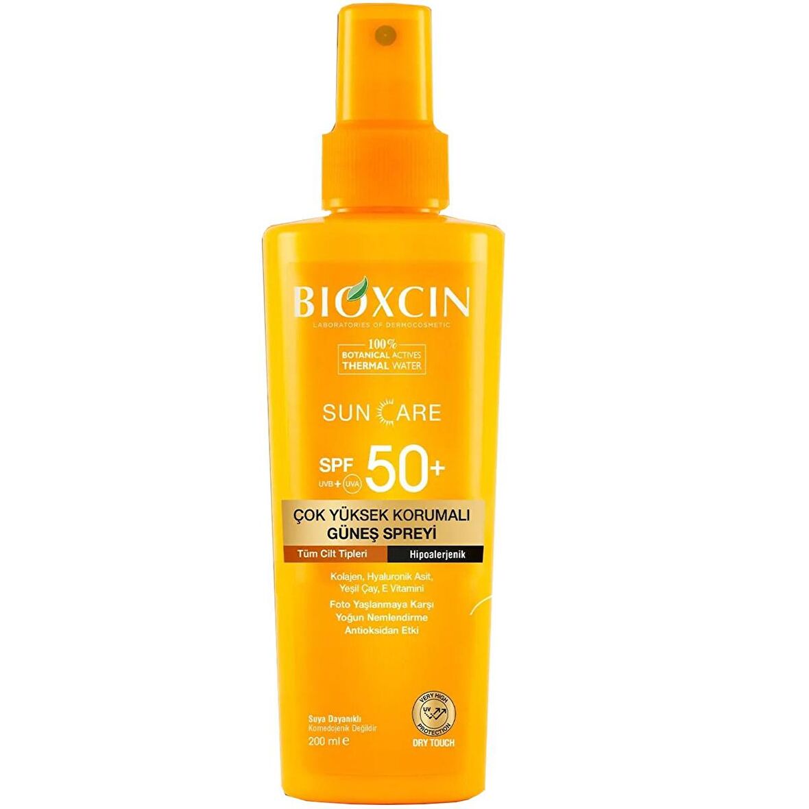 Bioxcin Sun Care Çok Yüksek Korumalı Tüm Ciltler İçin Güneş Spreyi Spf 50+ 200 ml