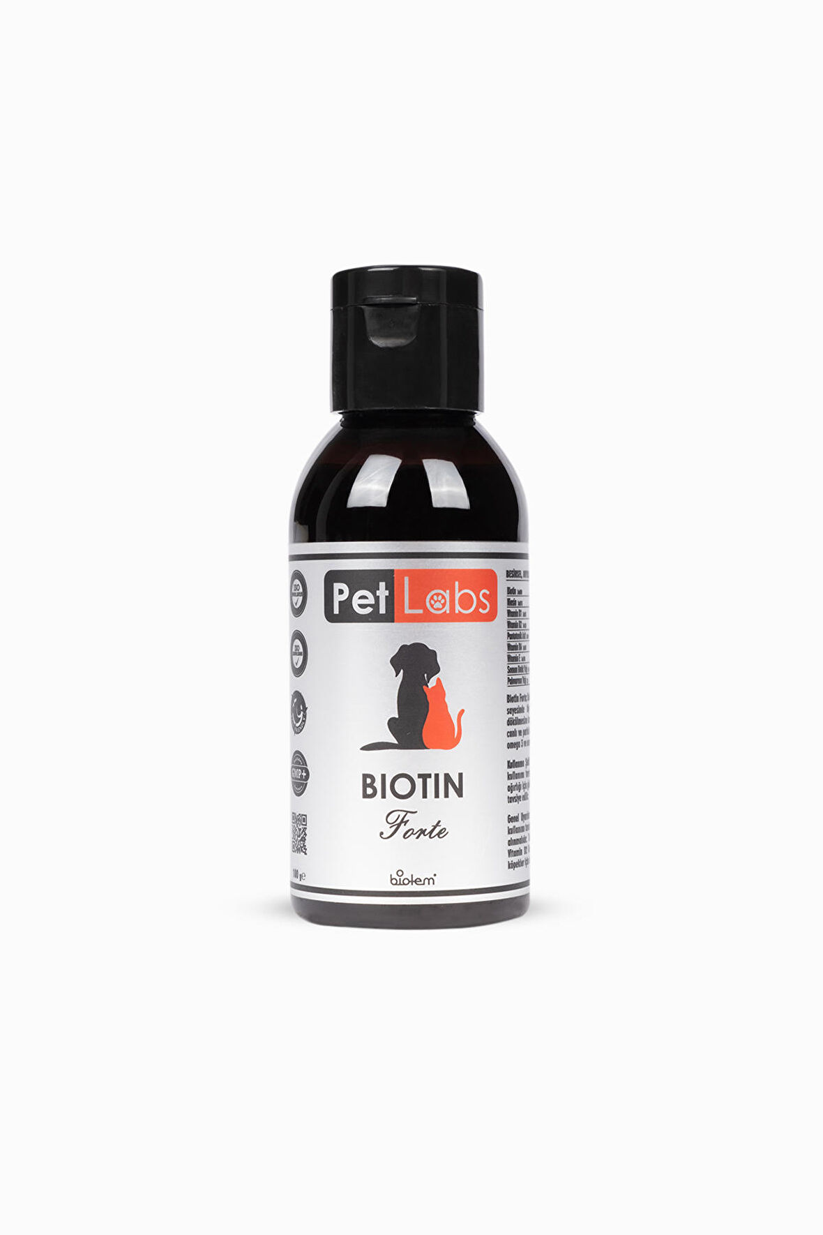 Biotin Forte 100 Ml. (KEDİLER VE KÖPEKLER İÇİN TÜY SAĞLIĞI DAMLASI - TIRNAK BAKIMI)