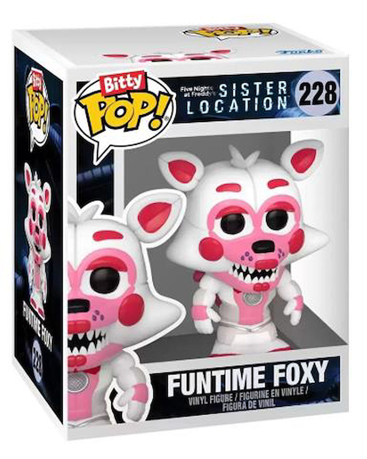 Funko Pop Bitty Mystery Pack Five Night At Freddy's Funtime Foxy 228 (2,5 cm)