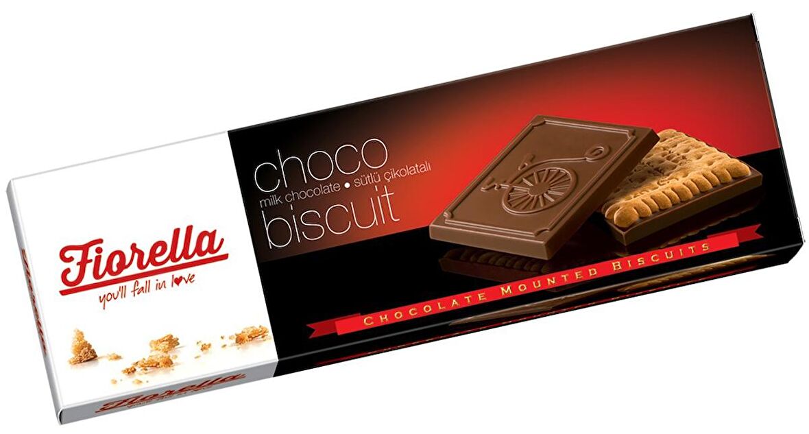 Fiorella Chocobiscuit Sütlü Çikolatalı Bisküvi 102 Gr. 1 Adet