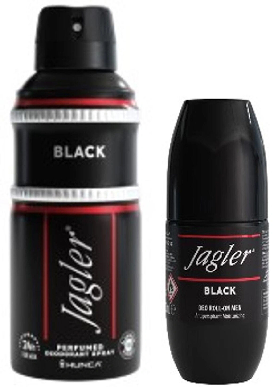 Jagler Black Roll-On 50ml & Deodorant 150ml – Kalıcı Koruma ve Şık Koku