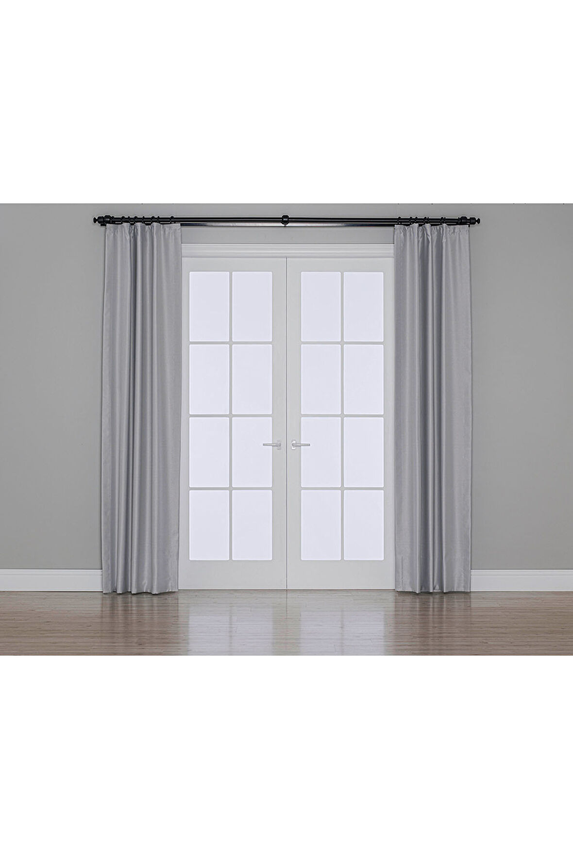 Gauze Fabric Design Blackout Taş Rengi KARARTMA ÖZELLİKLİ FON PERDE 225 x 270