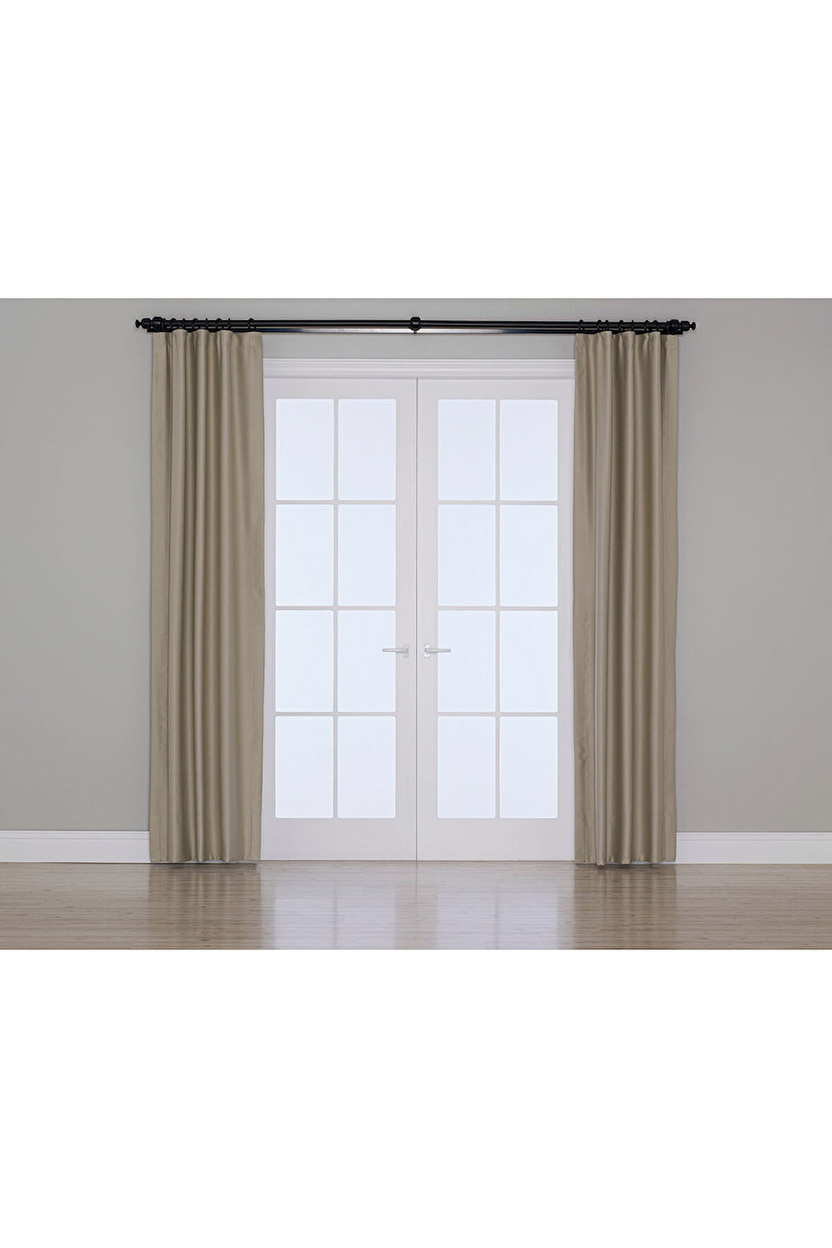 Gauze Fabric Design Blackout Açık Nohut Rengi KARARTMA ÖZELLİKLİ FON PERDE 200 x 260