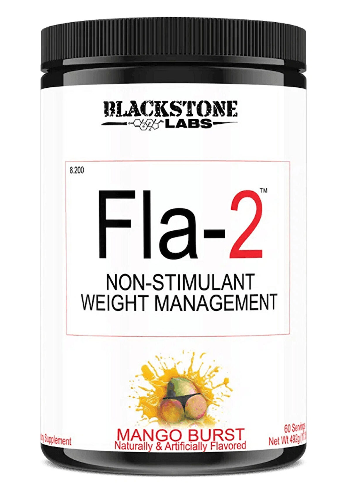 BlackStone FLA-2 Non Stimulant Weight Appetite Control Garcinia Cambogia+L Carnitine Fat Burner