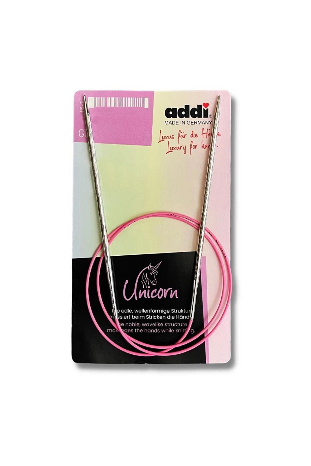 Addi Unicorn Misinalı Şiş 80 Cm 2,50 Mm