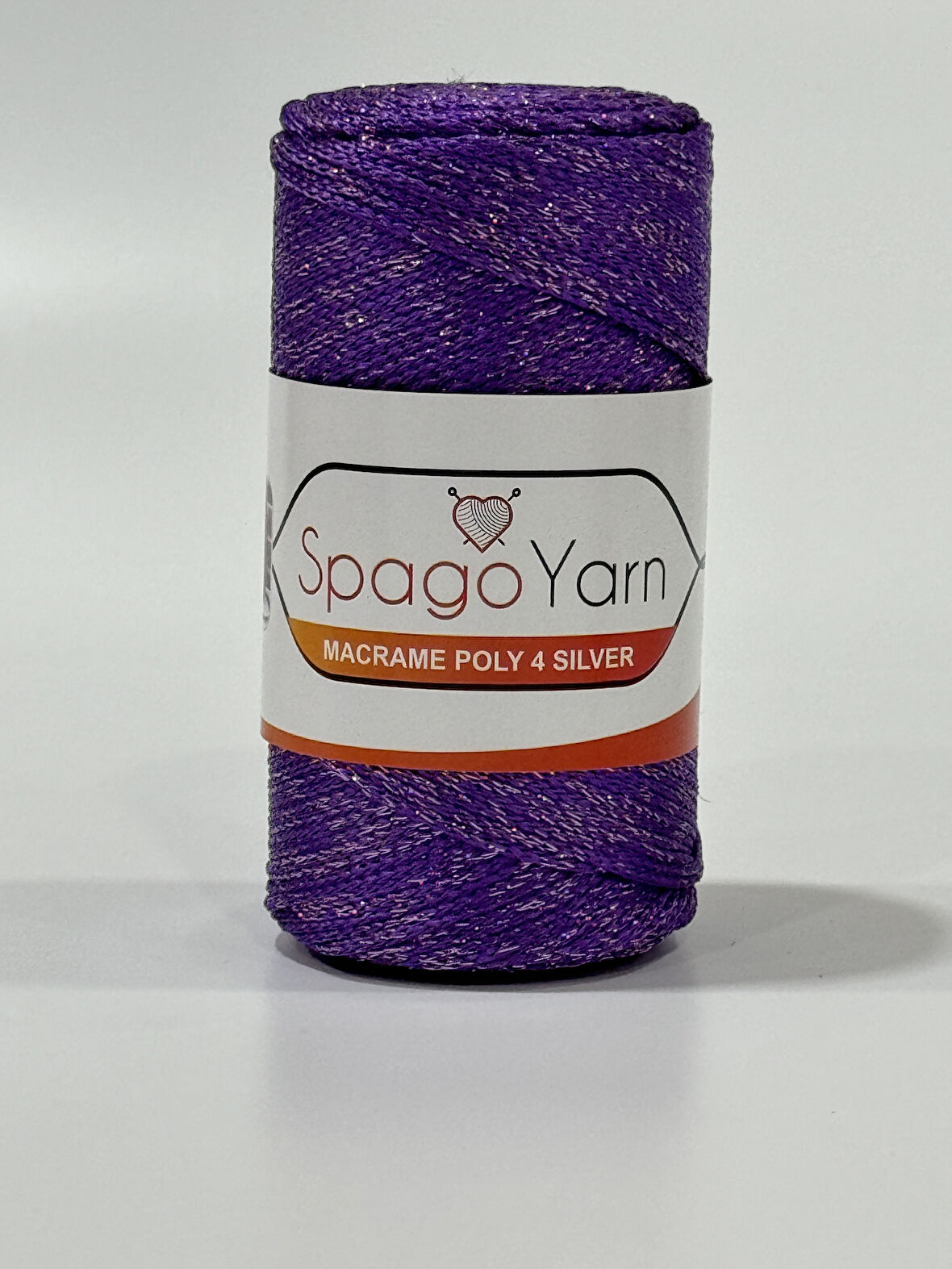 Spago Poly 4 Silver Simli Polyester Makrome İpliği 4No 141