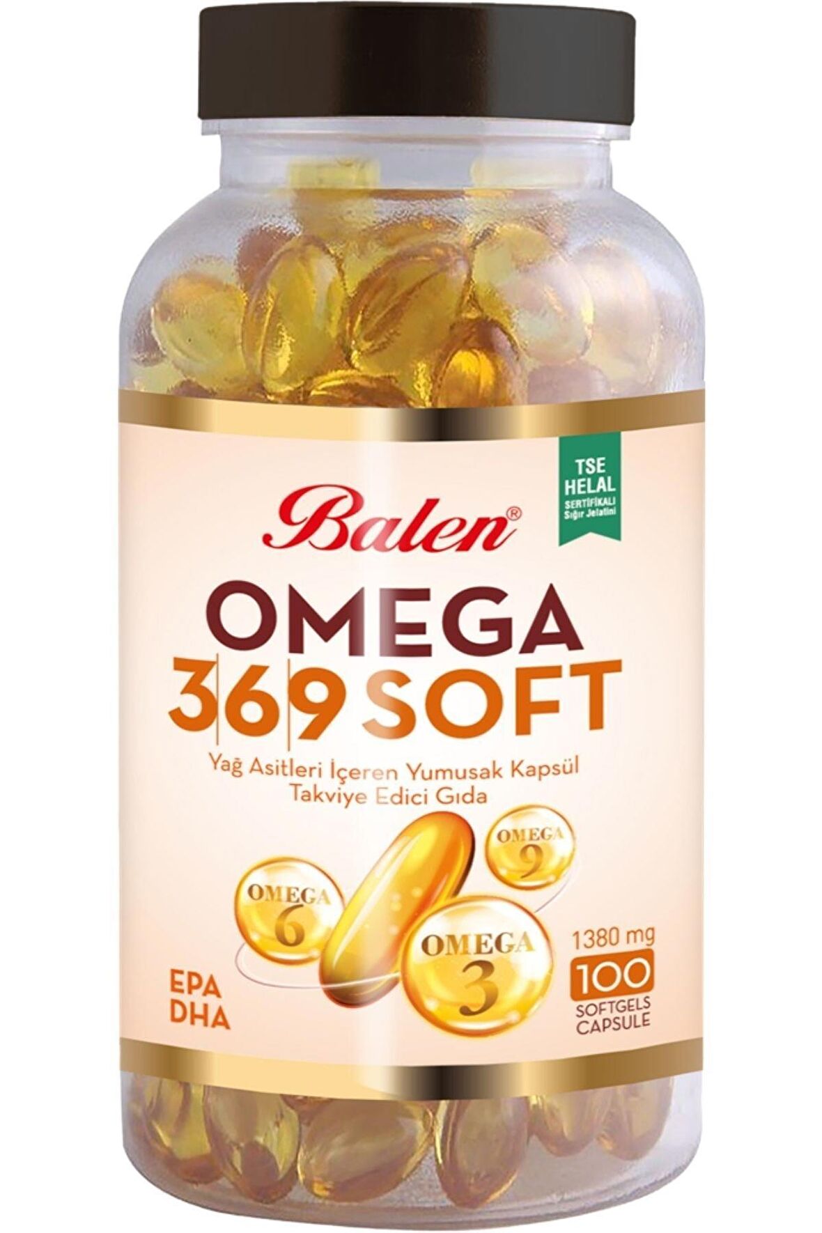 Omega 3-6-9 1380 Mg 100 Kapsül X 2 Adet