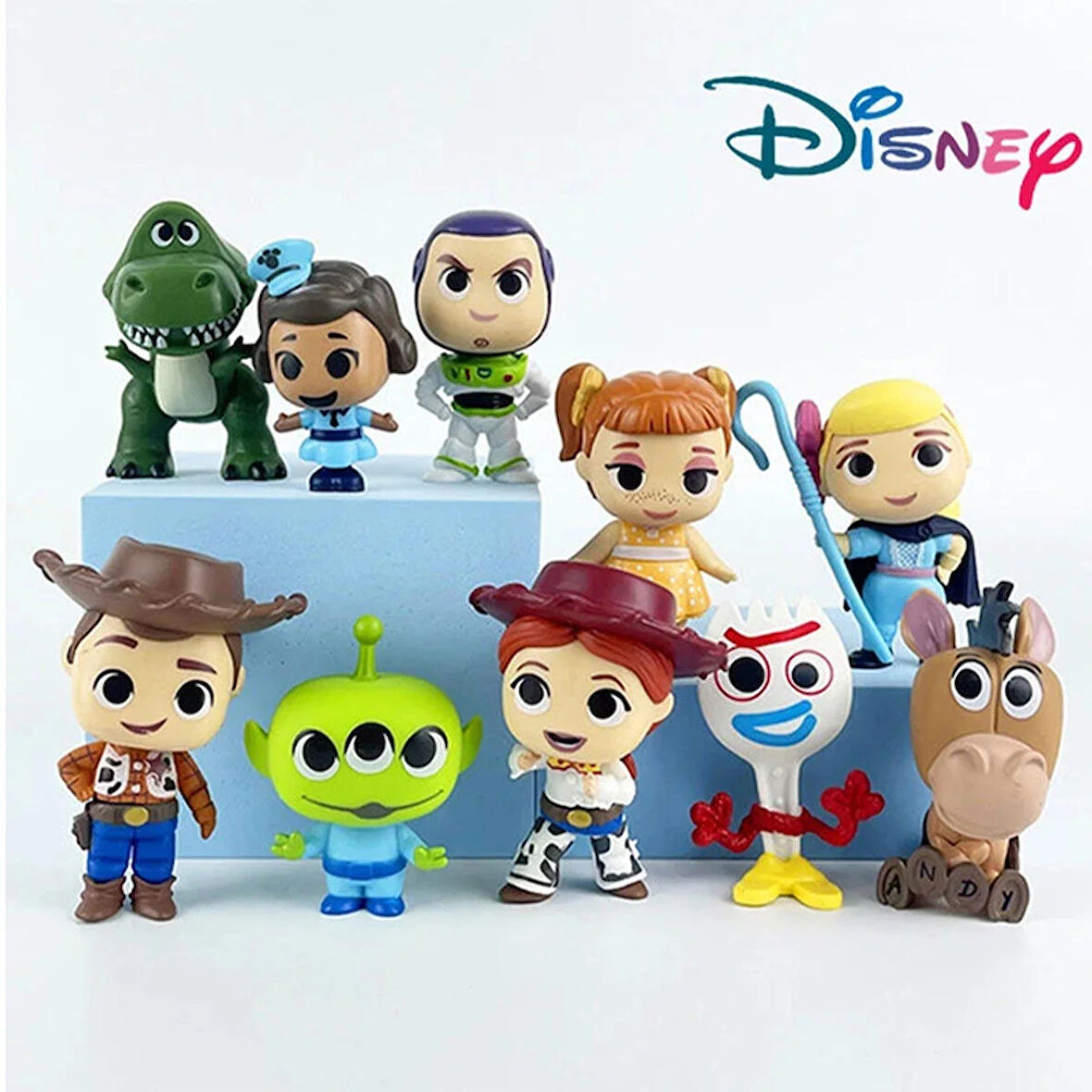 10'lu Toy Story Karakter Oyuncak Seti