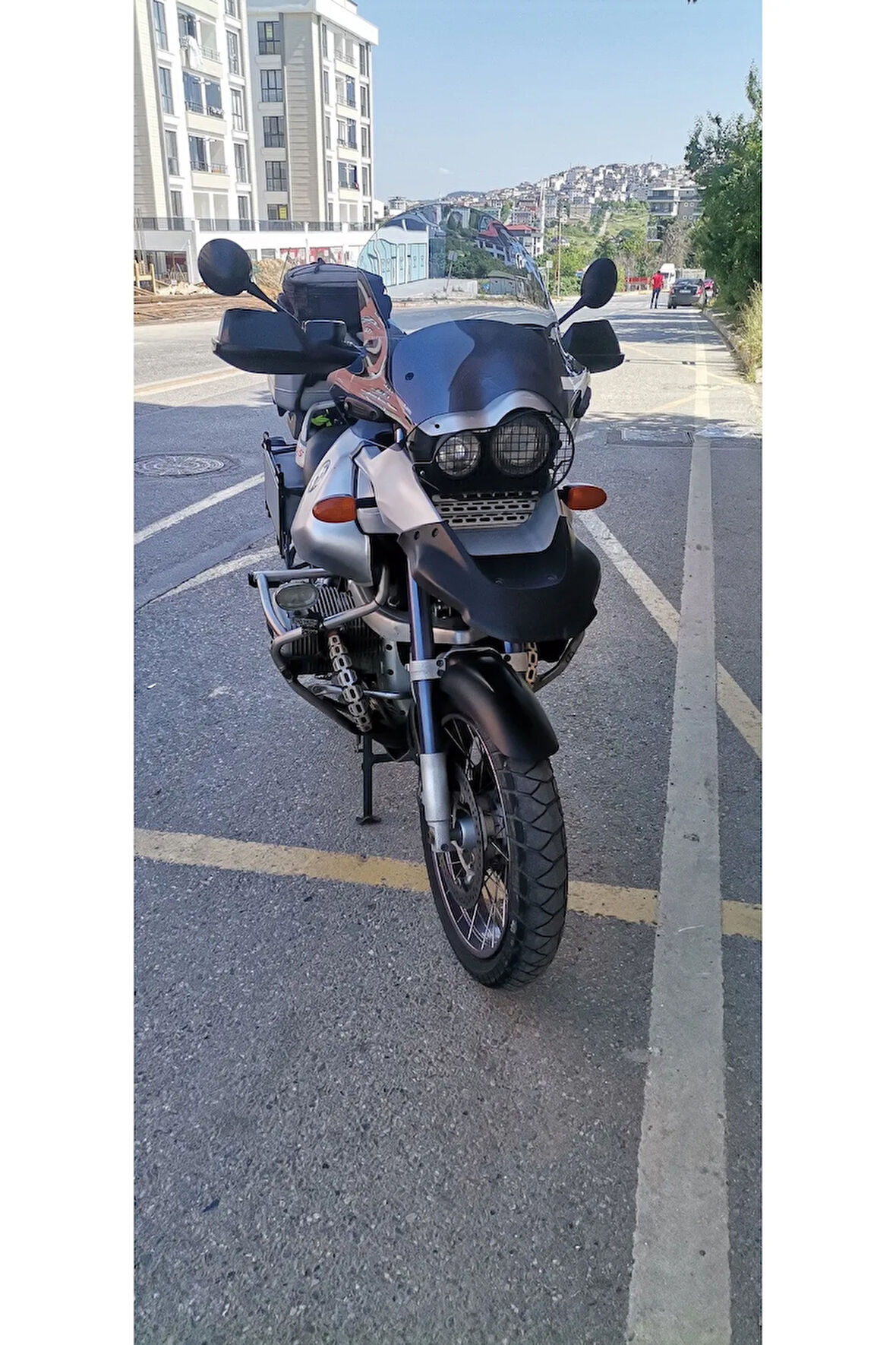 Bmw R 1150 ADV Siperlik Ön Cam 2000 2002 Model 57cm Açıkfüme Renkli 4mm