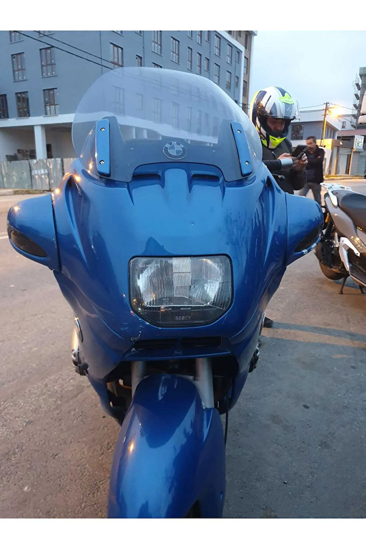 Bmw R 1150 RT Siperlik Ön Cam 1995 2000 Model 40cm Açıkfüme Renkli 4mm