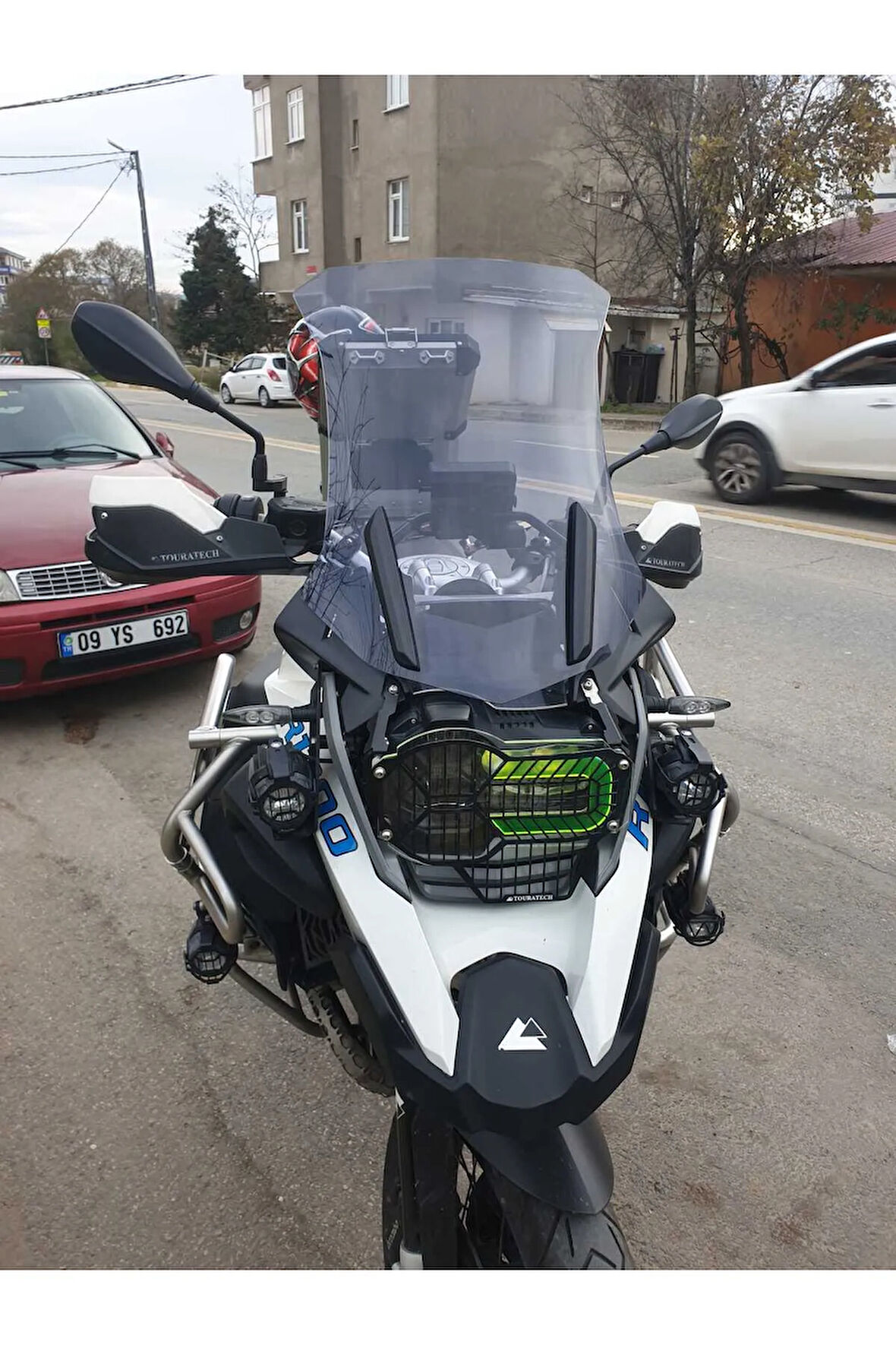Bmw R 1200 1250 GS Siperlik Ön Cam 2013 2024 Model 52cm Açıkfüme Renkli 4mm