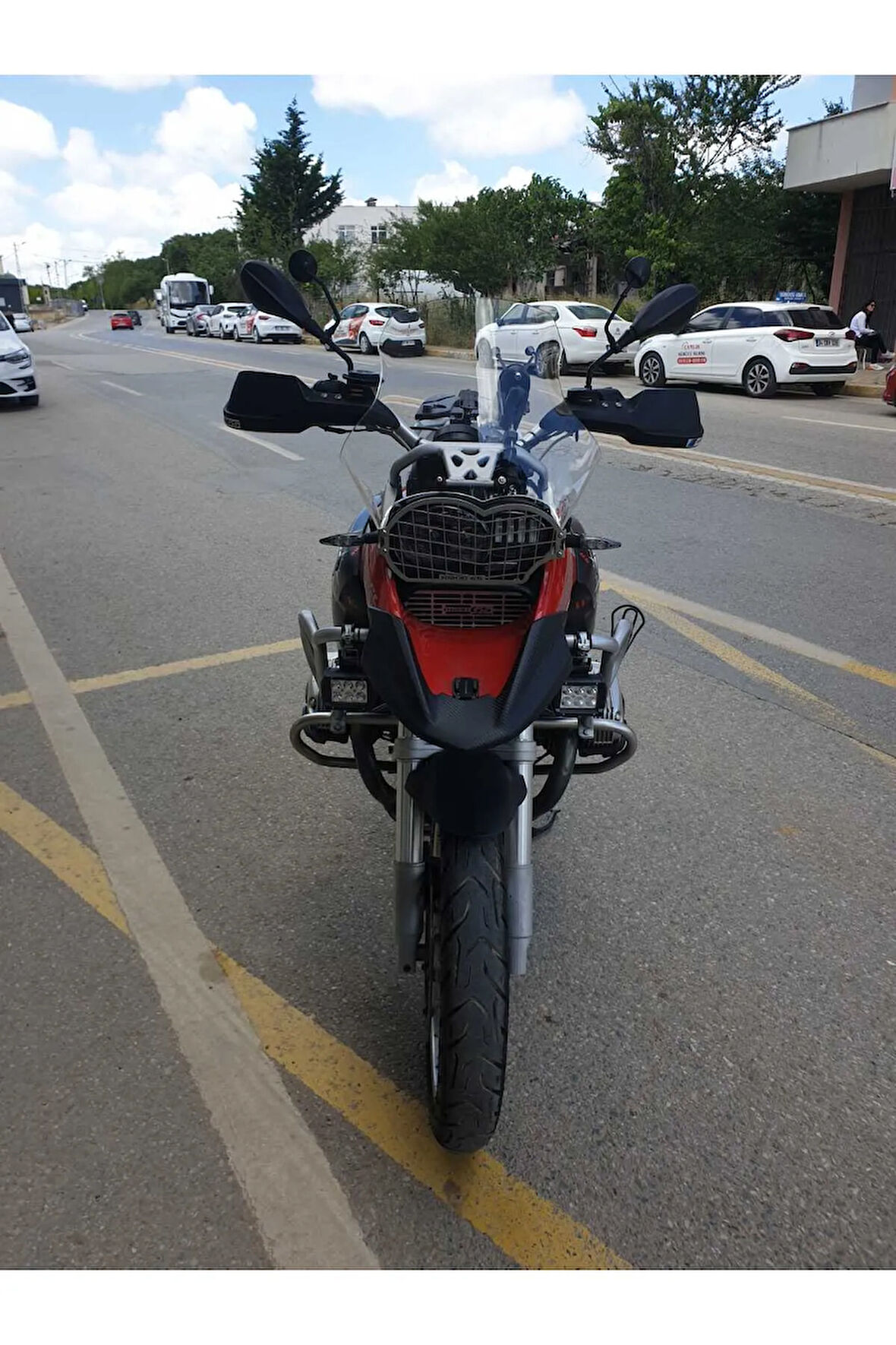 Bmw R 1200 GS Siperlik Ön Cam 2004 2012 Model 50cm Şeffaf Renkli 4mm UZUN CAM