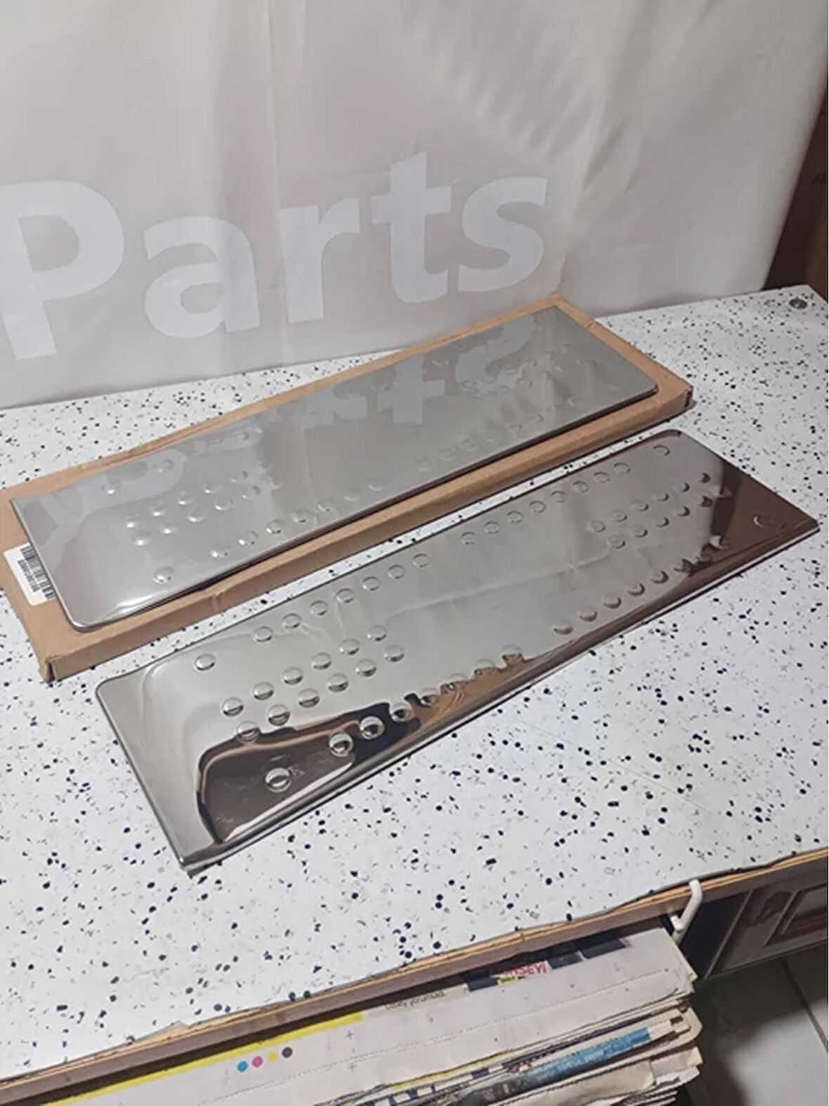 8900100166 Renault Trafic Kapı Eşiği Kaplaması 2 li Paket AtiParts