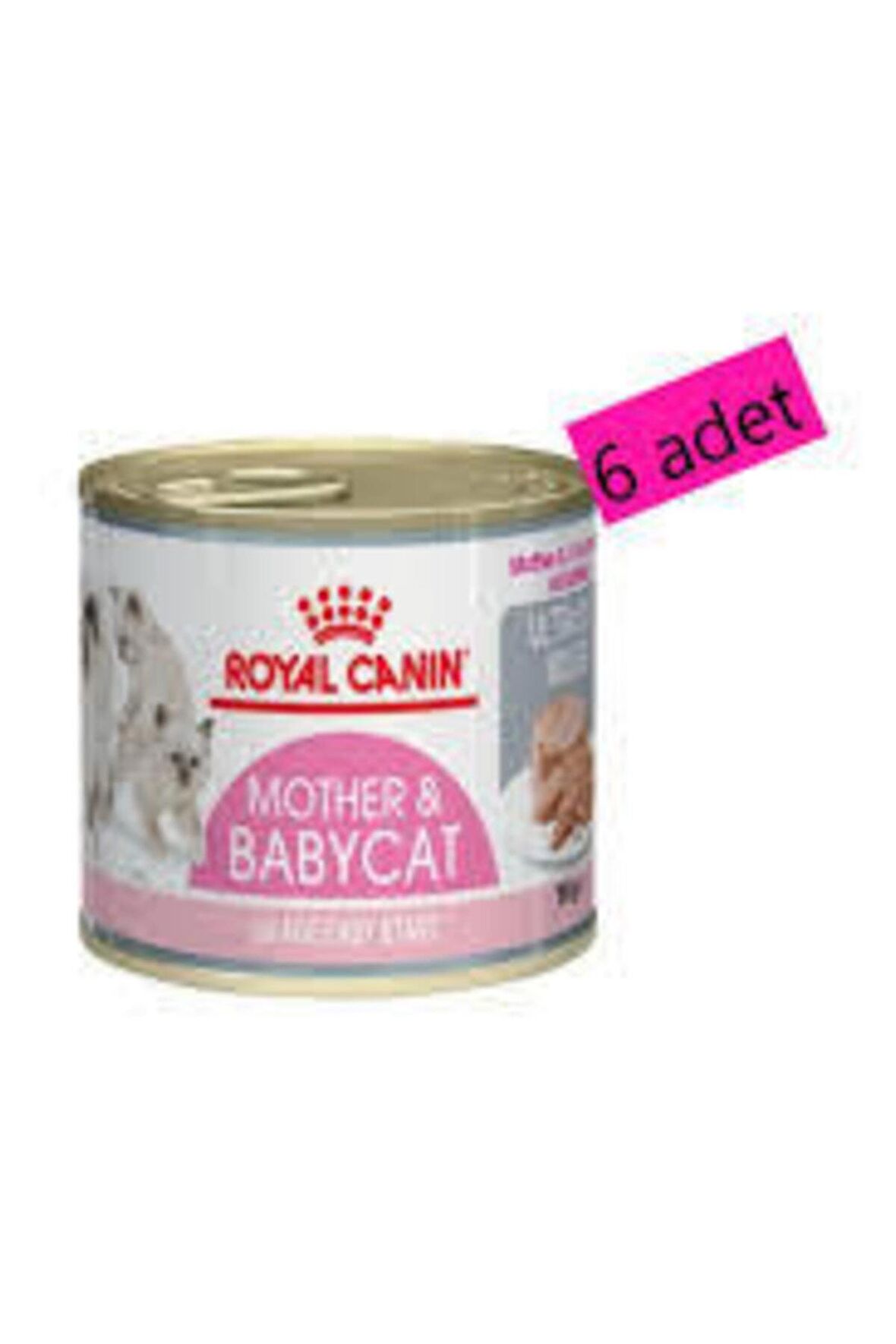 Mother&babycat Konserve Yavru Kedi Konserve Maması 6x195gr