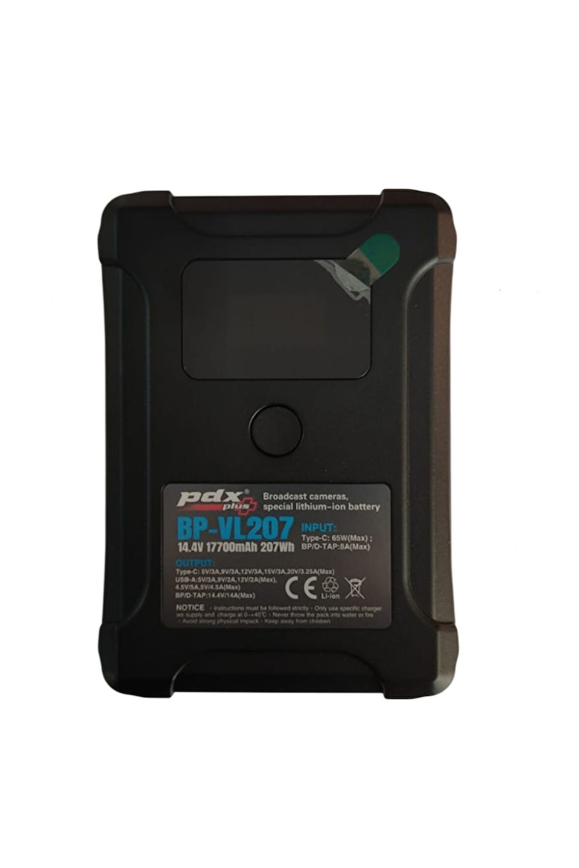 BP-VL207 Broadcast Kamera Bataryası
