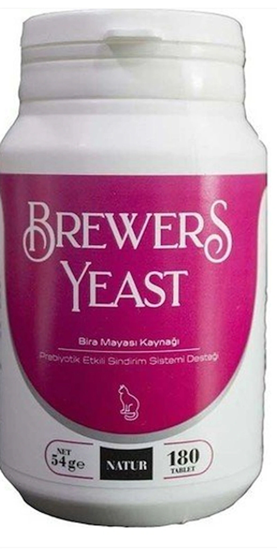 Natur Brewers Yeast Kedi İçin Sarımsaklı Maya Tableti 180 Tablet