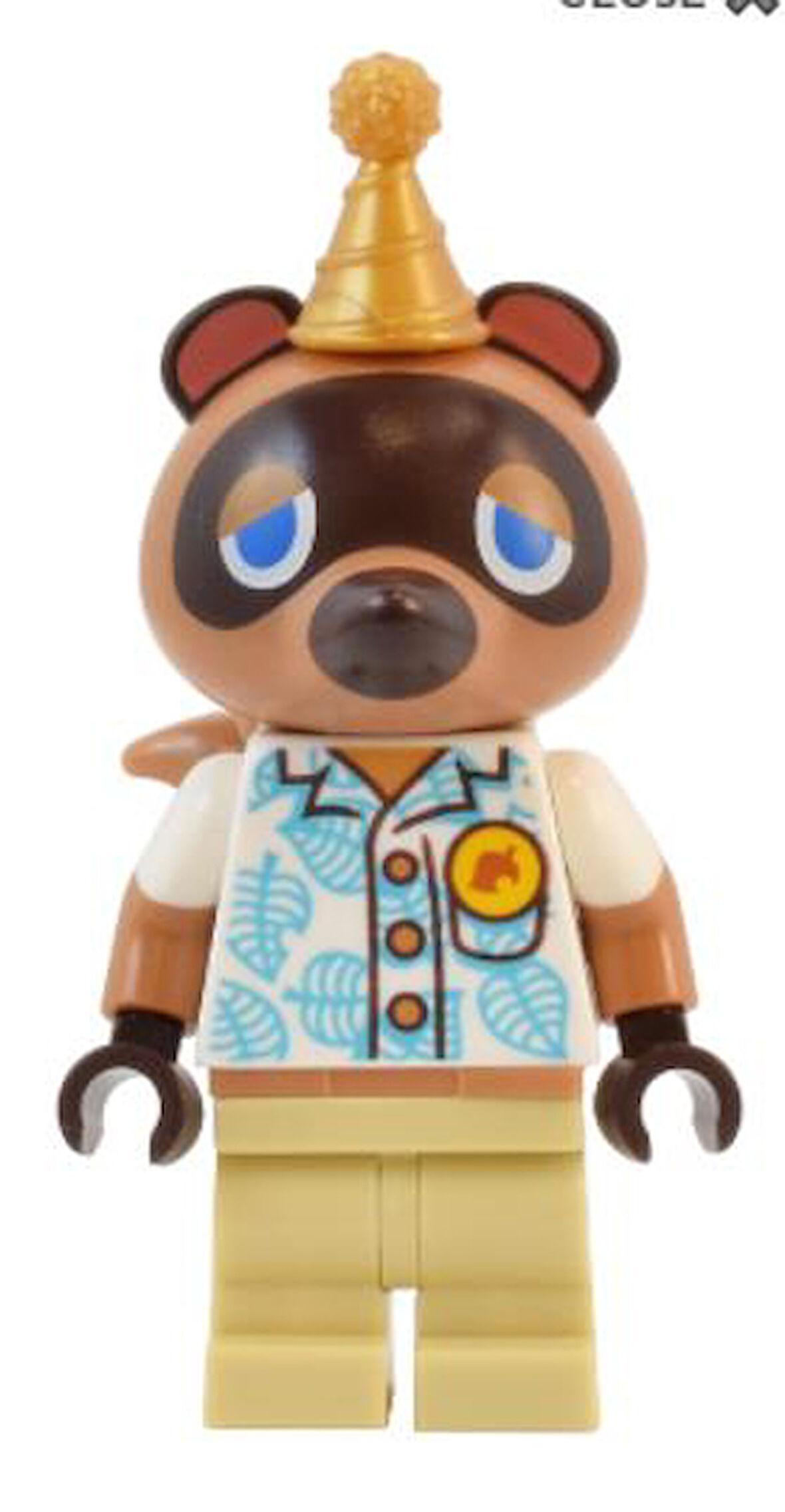 Lego Minifigür Animal Crossing Tom Nook ani001