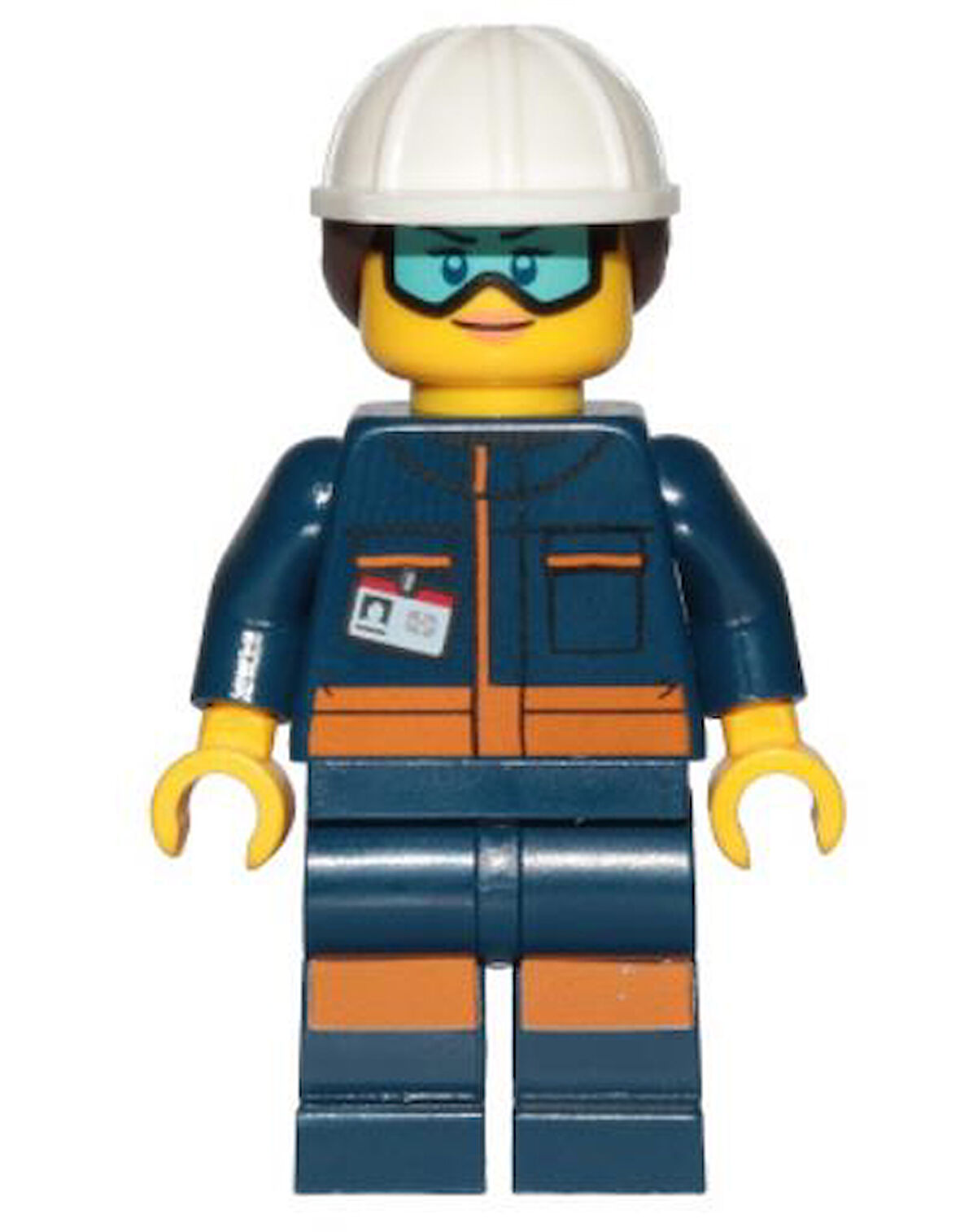 Lego Minifigür Ground Crew Technician Female cty1060