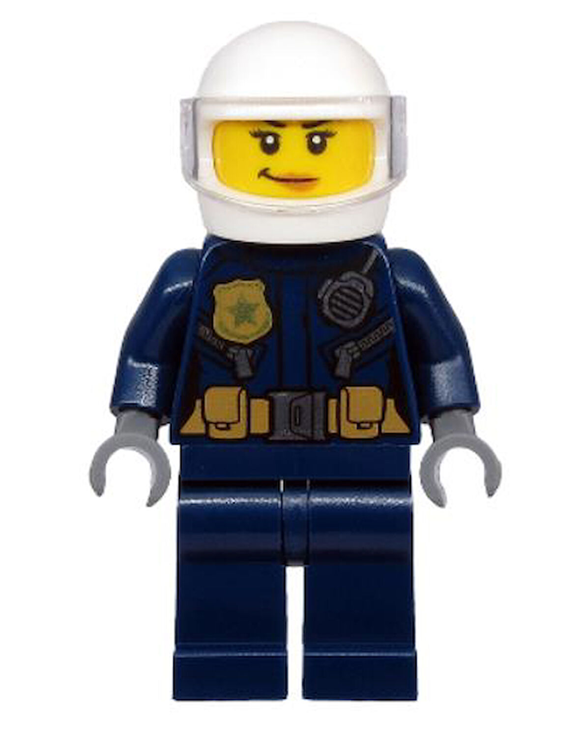 Lego Minifigür - Police - ATV Driver Female cty1132