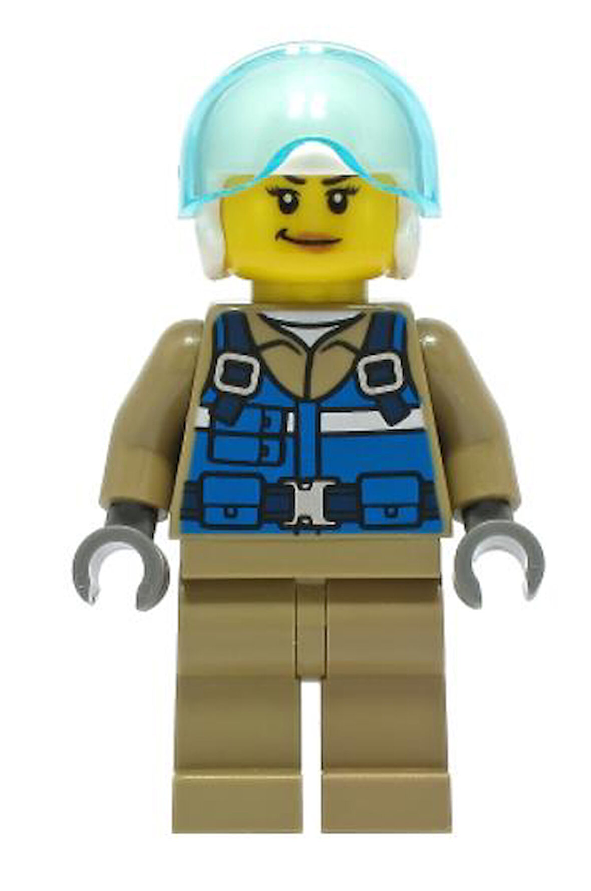 Lego Minifigür - Wildlife Rescue Pilot - Female cty1307