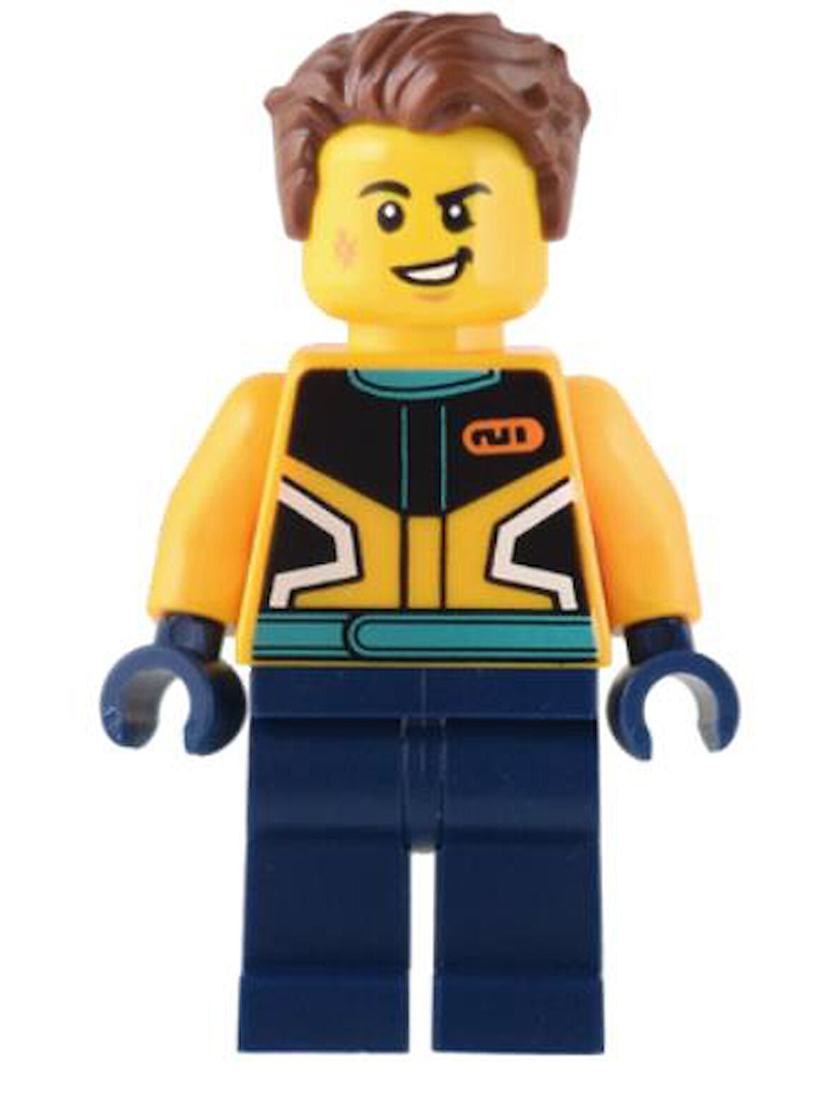Lego Minifigür - Custom Car Garage Driver Male cty1536