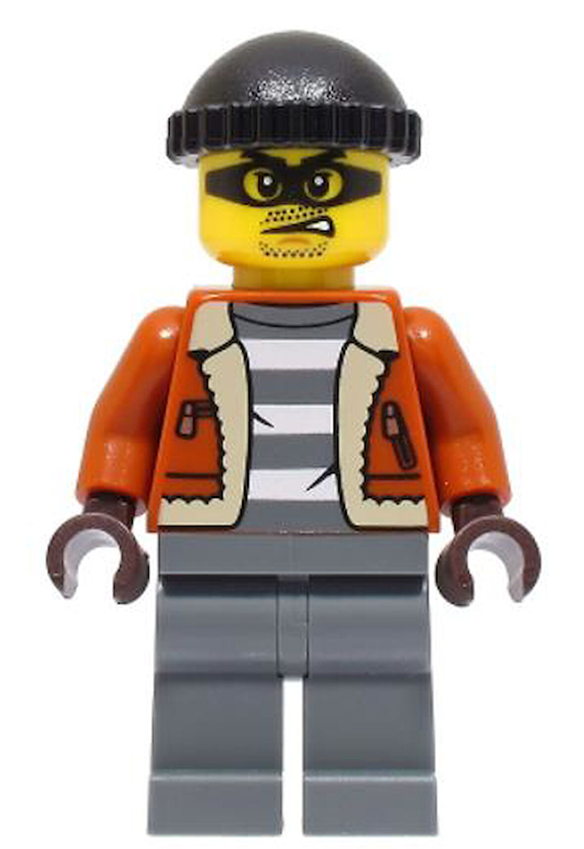Lego Minifigür Police City Bandit Crook Male cty1566