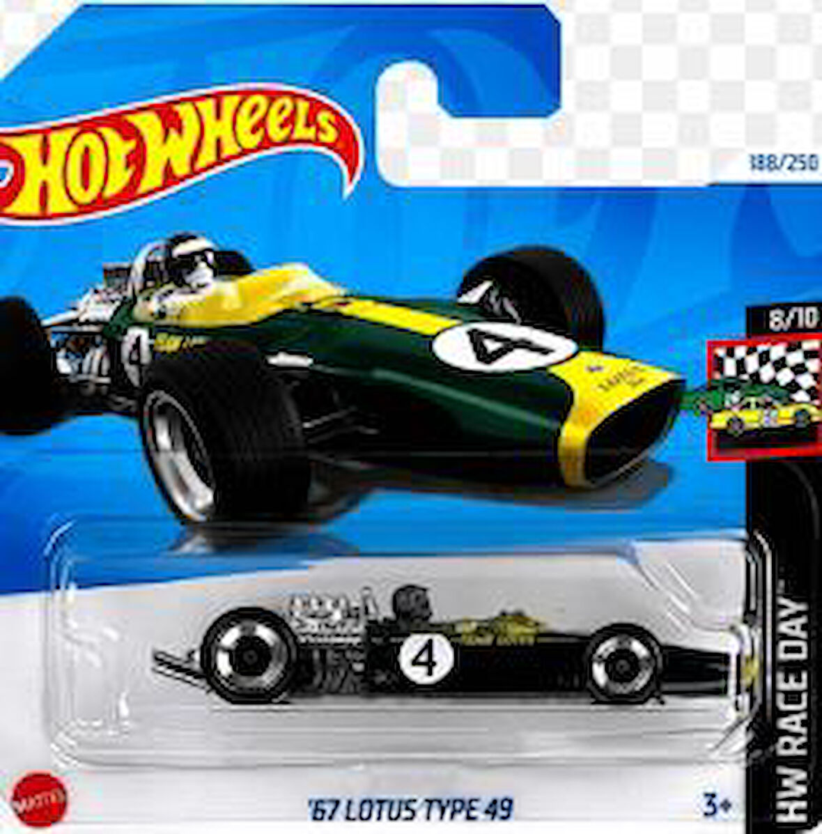 Hot Wheels Tekli Arabalar '67 Lotus Type 49 HTD99