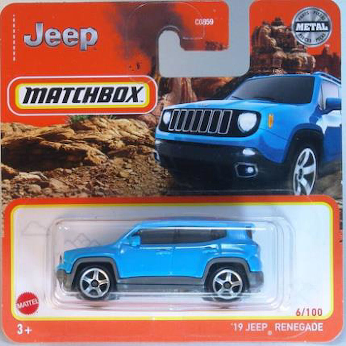 Matchbox Tekli Arabalar '19 Jeep Renegade HFR72