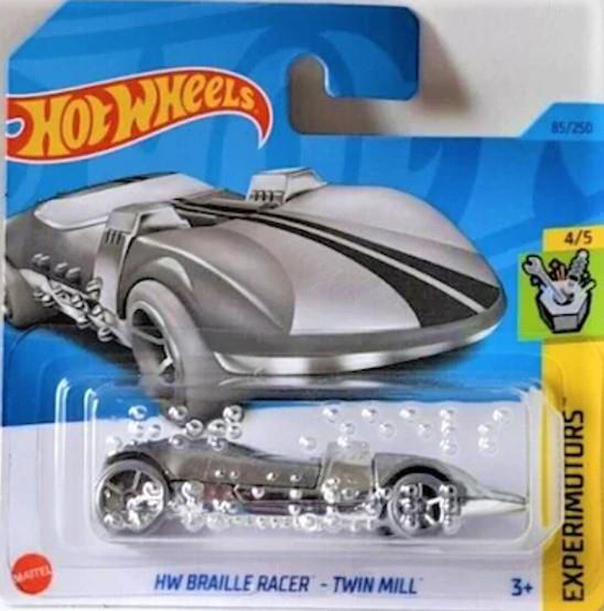 Hot Wheels Tekli Arabalar HW Braille Racer - Twin Mill HKK74