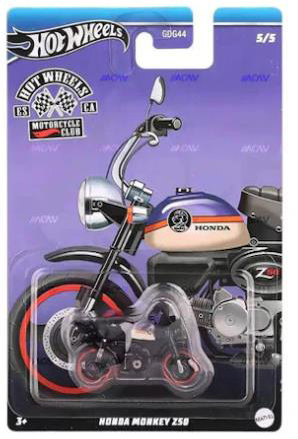 Hot Wheels Motorcycle Club Honda Monkey 250 HRR94