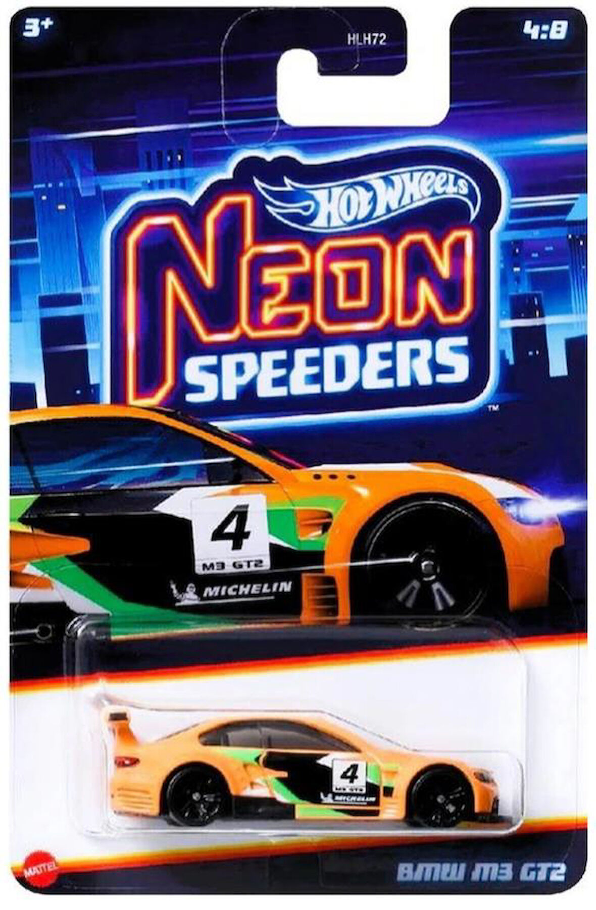 Hot Wheels Neon Speeders BMW M3 GT2 HRW78