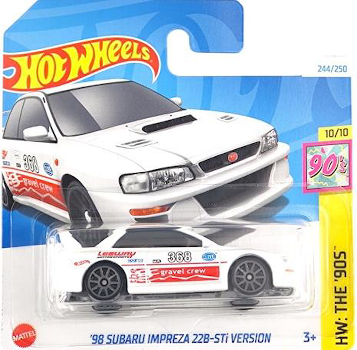 Hot Wheels Tekli Arabalar '98 Subaru impreza 22B-STi Version HTB12