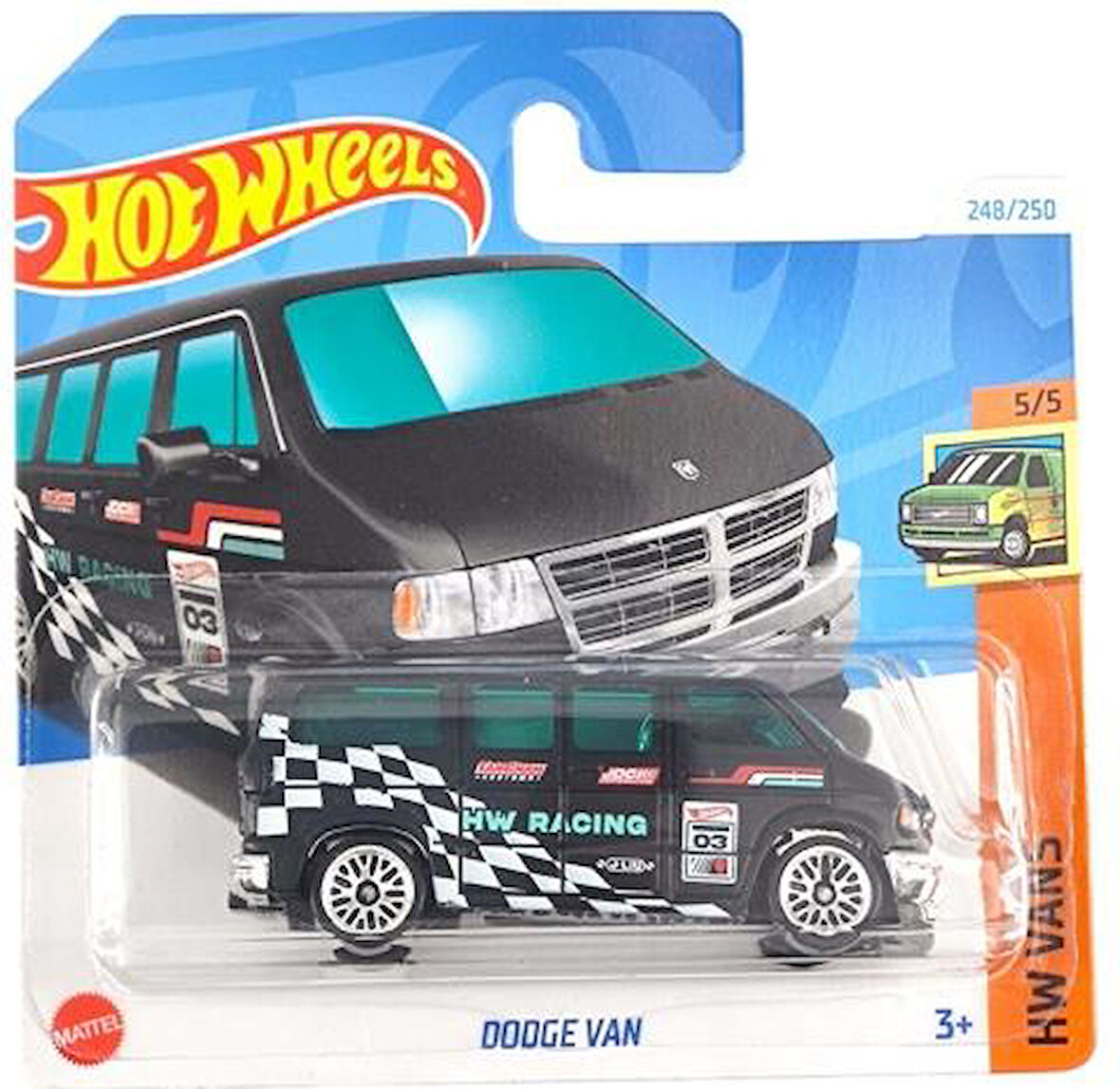 Hot Wheels Tekli Arabalar Dodge Van HTB95