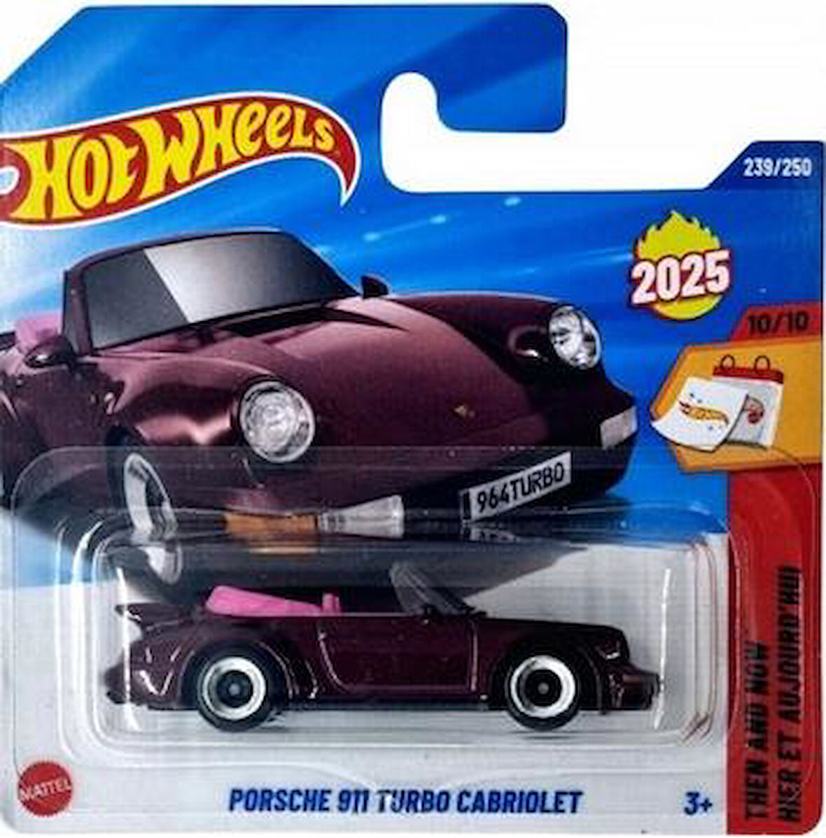Hot Wheels Tekli Arabalar Porsche 911 Turbo Cabriolet HYW37 (Then And Now)