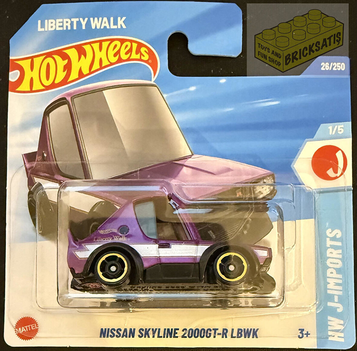 Hot Wheels Tekli Arabalar Nissan Skyline 2000GT-R LBWK HYW29