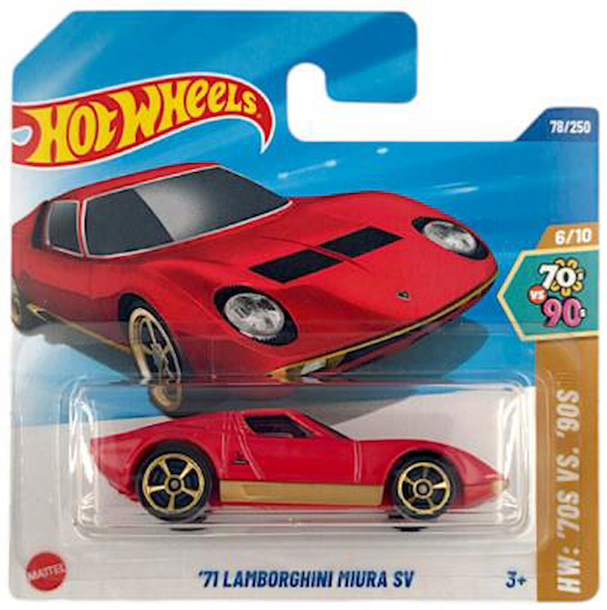 Hot Wheels Tekli Arabalar 71 Lamborghini Miura SV HYX22
