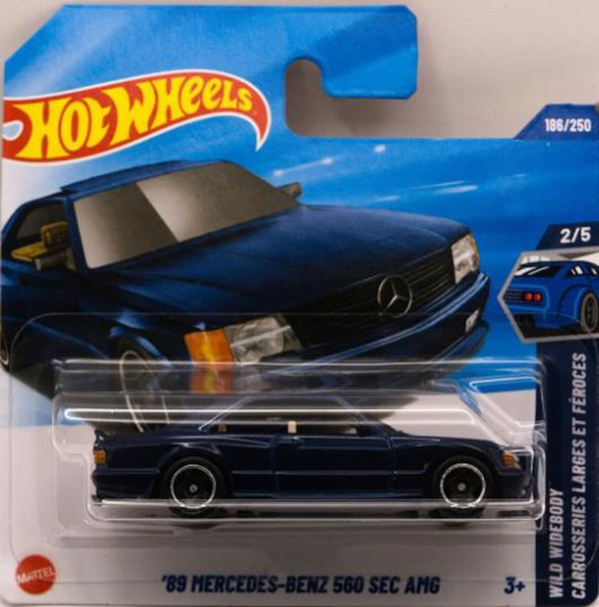 Hot Wheels Tekli Arabalar '89 Mercedes-Benz 560 SEC AMG JBB85 (Wild Wideboy)