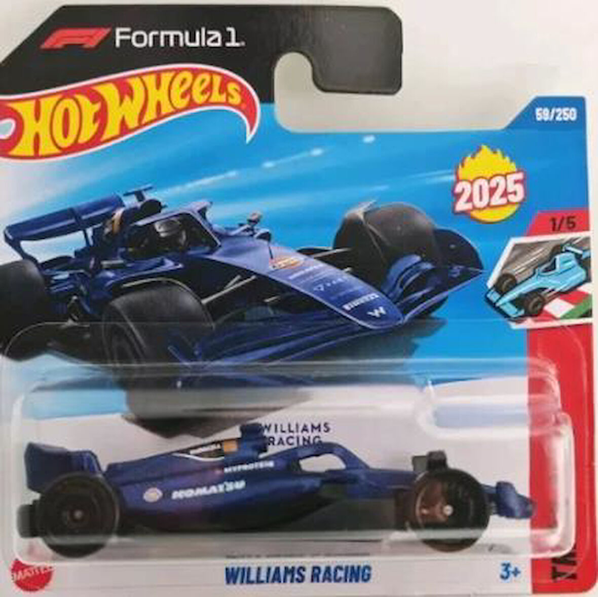 Hot Wheels Tekli Arabalar Williams Racing JBC07