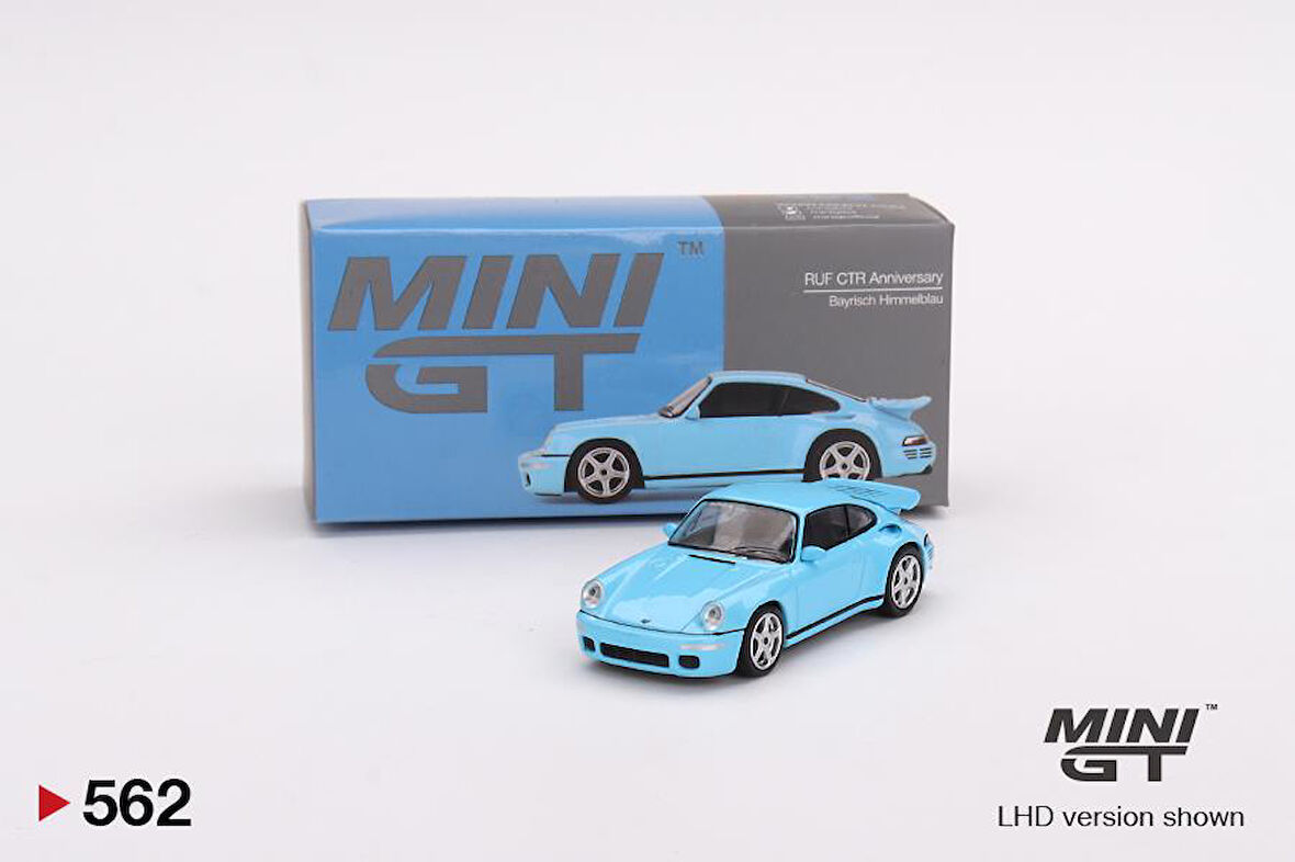 Mini GT RUF CTR Anniversary Bayrisch Himmelblau - 562