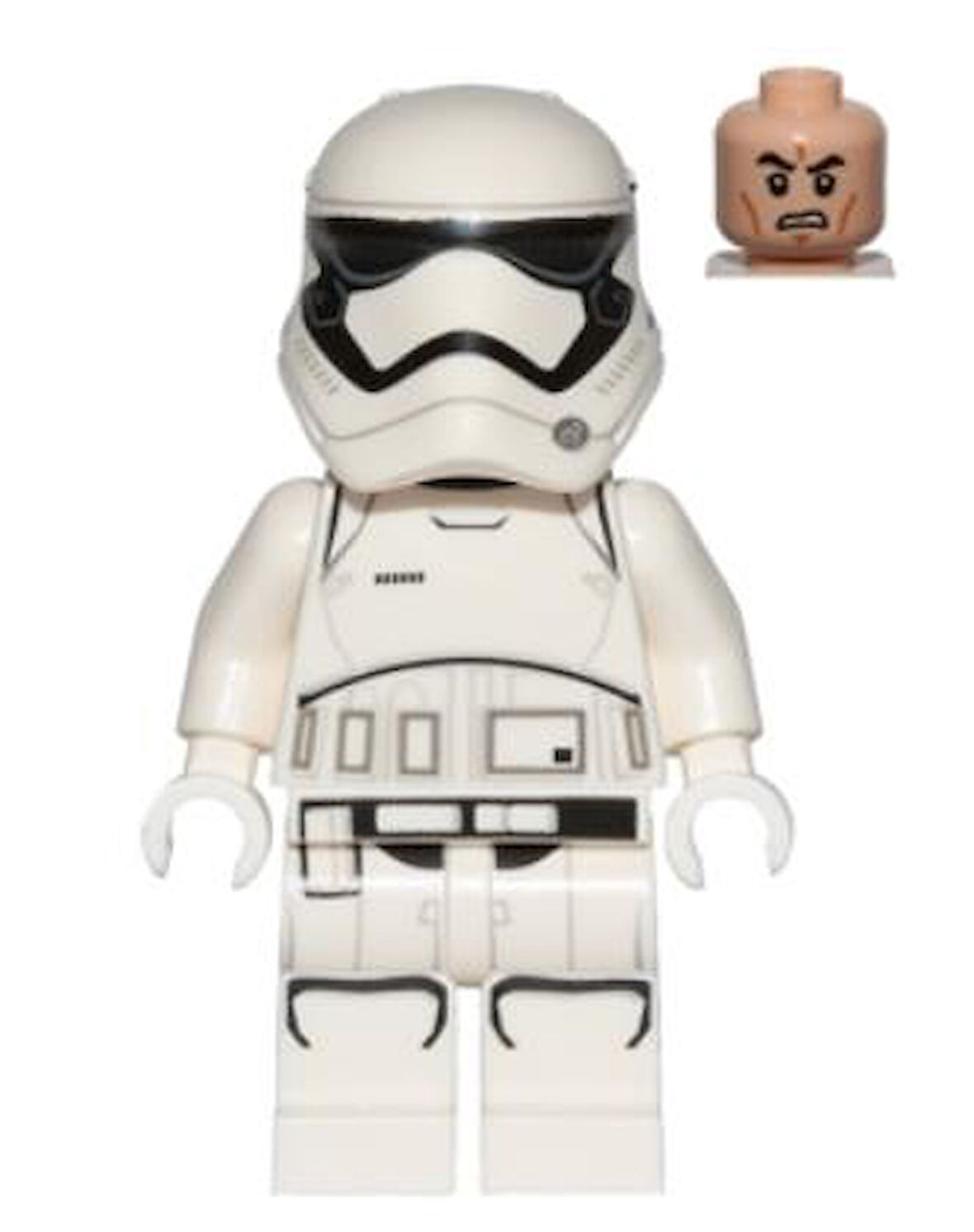 Lego Minifigür Star Wars First Order Stormtrooper (Rounded Mouth Pattern) sw0667
