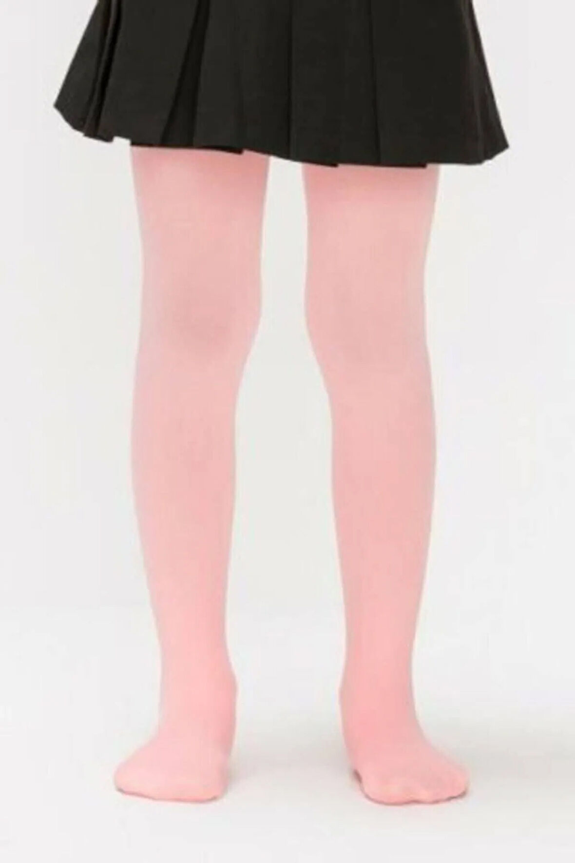 Beyaz Renk Mikro 50 Çocuk Külotlu Çorap