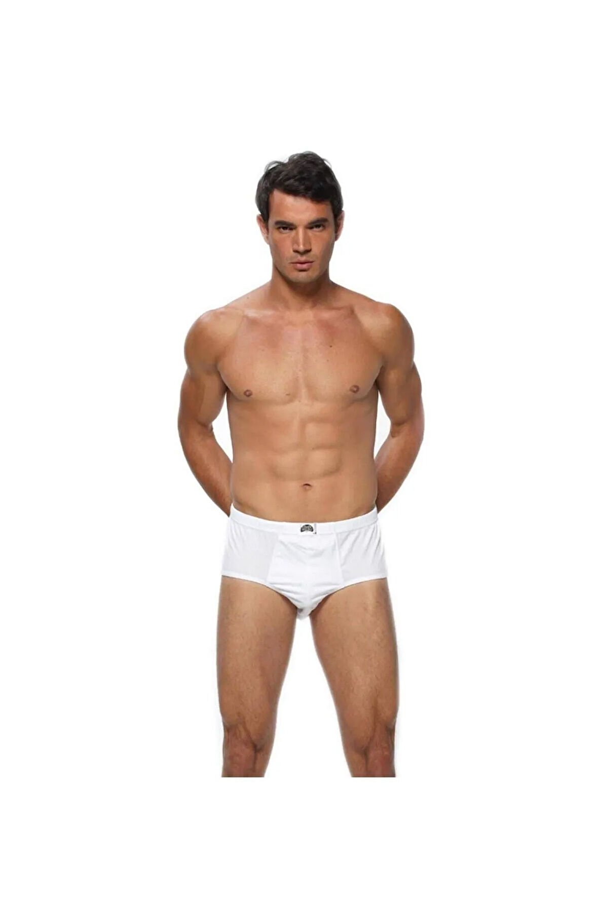 6 Adet Beyaz Renk Slip Külot