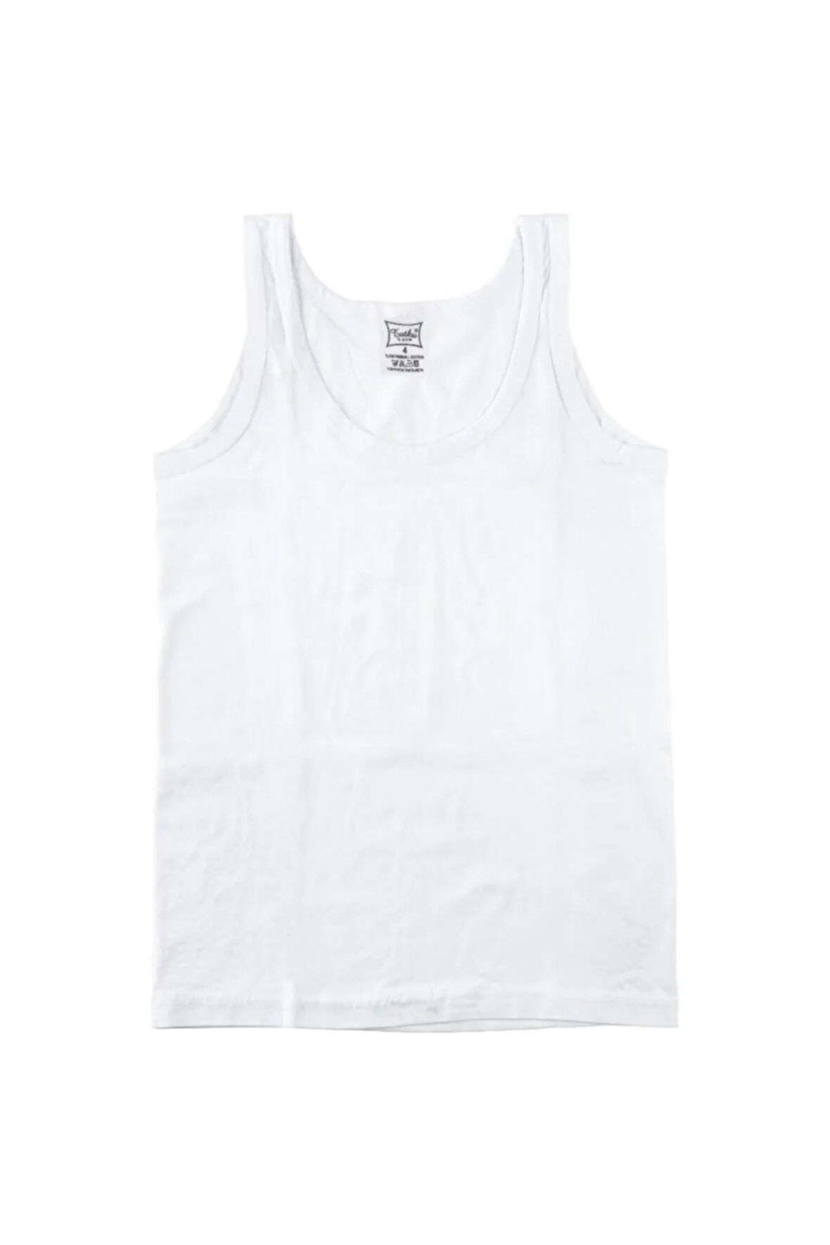 Erkek Çocuk Beyaz Penye Atlet 12 Adet